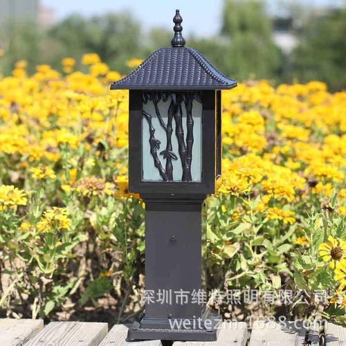 維特廠家直銷庭院草坪燈鋁制草坪燈歐式防古庭院燈壁燈led花園草坪燈